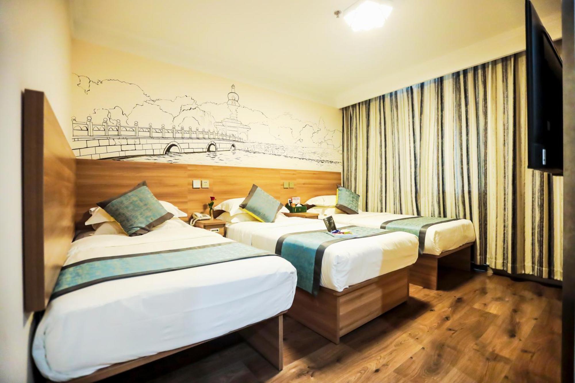 Zhong An Hotel Beijing Former Residence Of Journalist Edgar Snow -Free Laundry Service,Free Freshly Ground Coffee,Provide Tourism And Ticketing Service ,English Service ,Near Tian'Anmen Forbidden City,Wangfujing Walking Street Exteriér fotografie